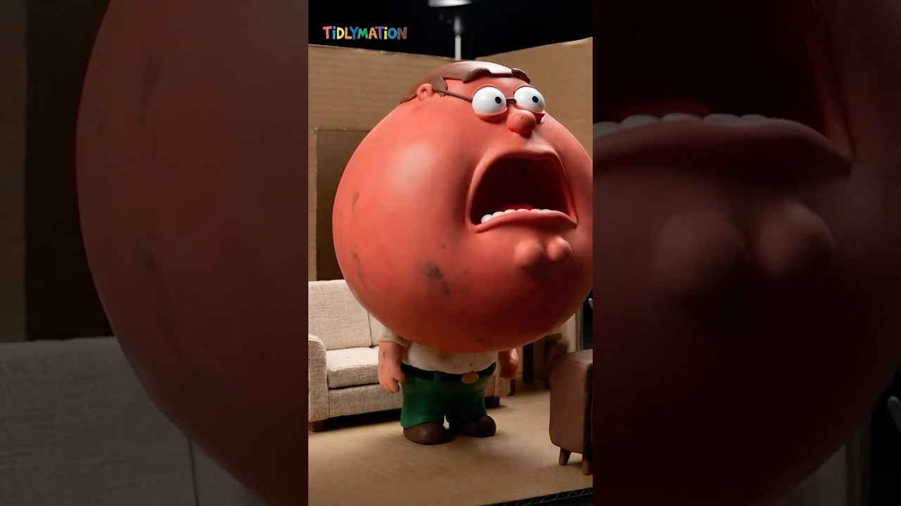 ASMR Parody Peter Griffin Family Guy Series Claymation Bad Morning Wake Up 