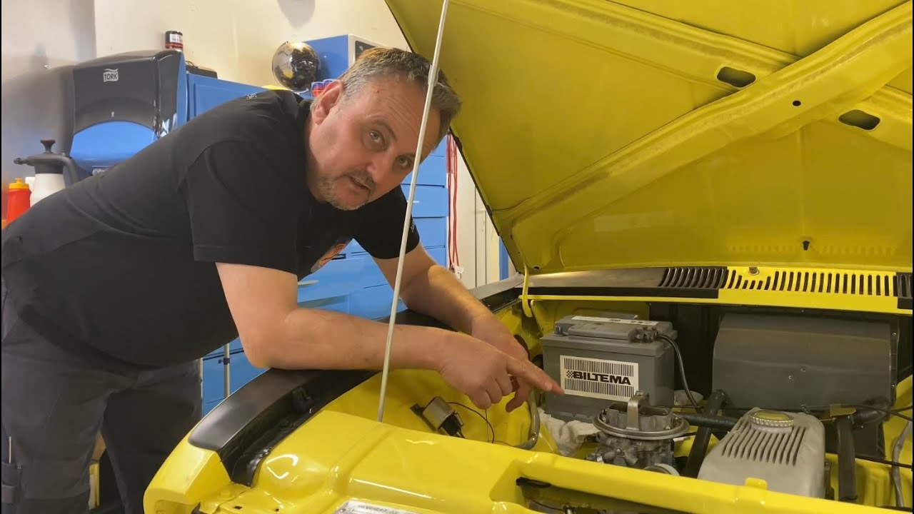 Opel Kadett Rallye - justering Weber 32/36 DGV