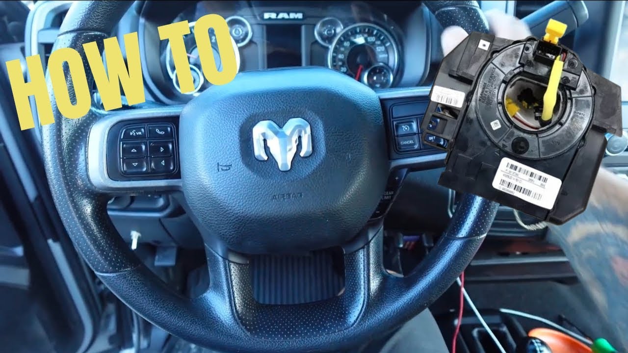 5th Gen Ram Clock Spring Replacement