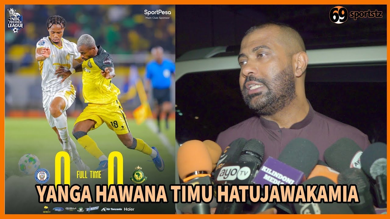 C EO  WA AZAM APAGAWA KWA SARE WACHEZAJI TULIWAPA OFA NONO LEO. YANGA HAWANA TIMU KWA SASA AZAM BASI