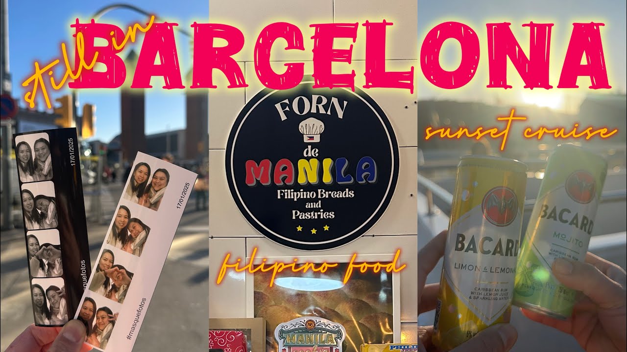 Where to eat Filipino food in Barcelona?  | Forn De Manila | Fil Manila | Sunset Cruise