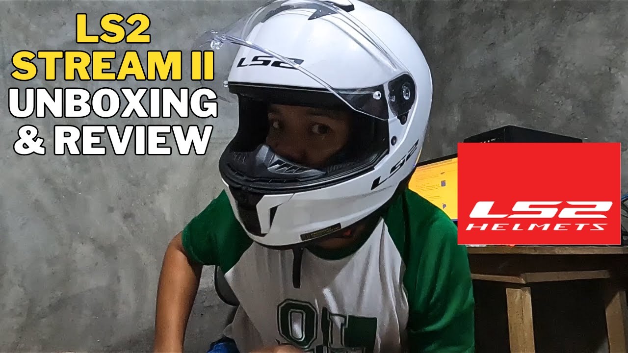 LS2 STREAM II UNBOXING AND QUICK REVIEW PHILIPPINES (TAGALOG) | PAANO PUMILI NG TAMANG HELMET