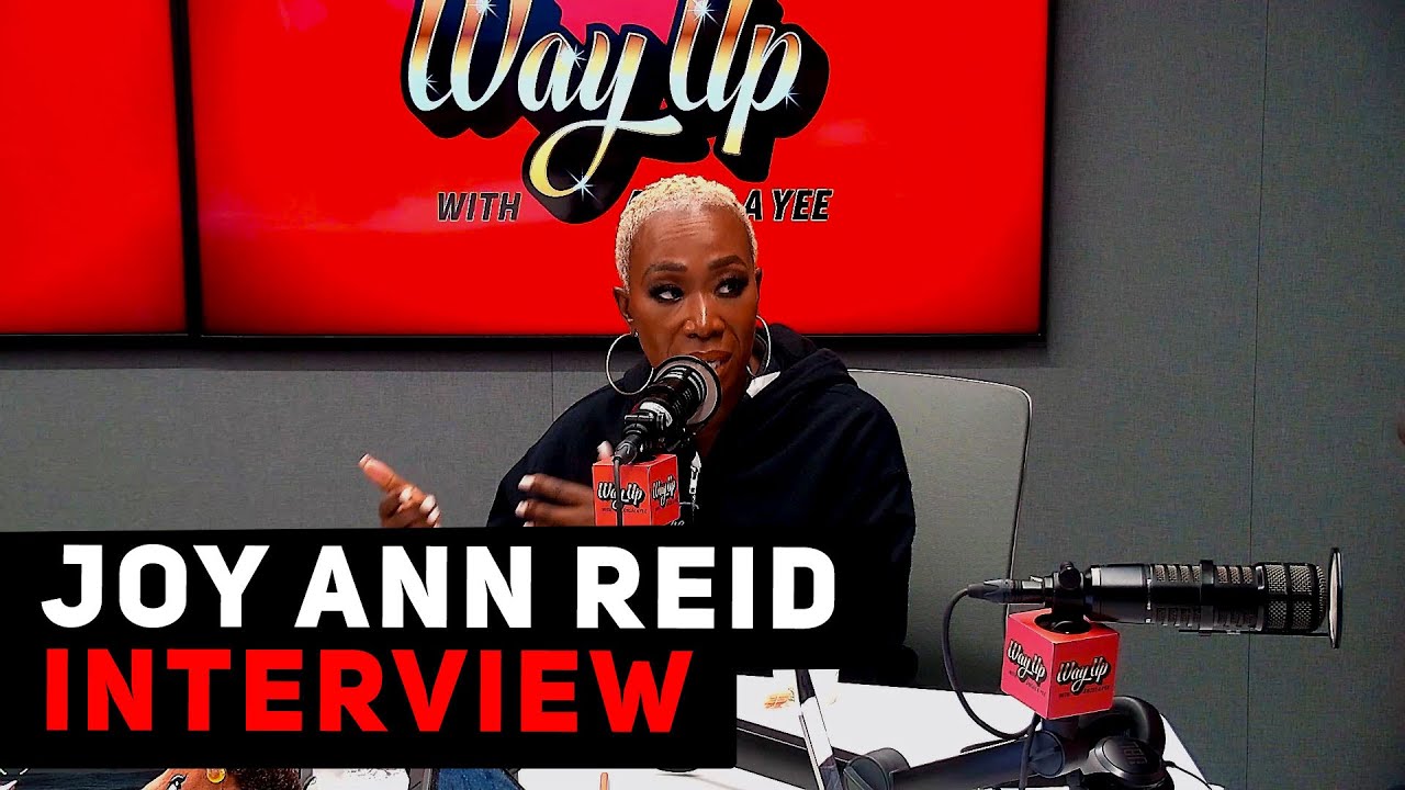 Joy Ann Reid Shares Updates & Views on Way Up With Angela Yee  | Angela Yee Moments