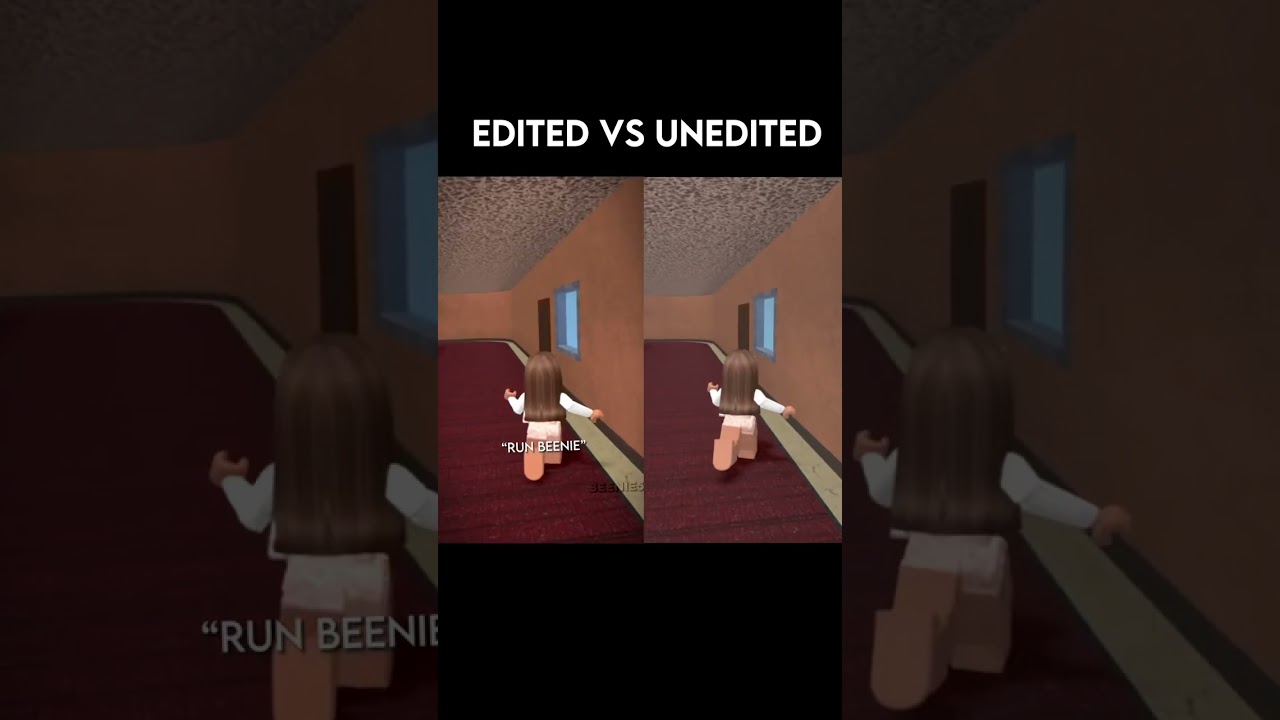 EDITED vs UNEDITED 👀