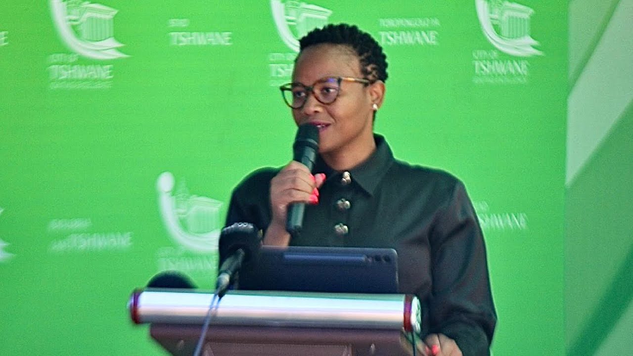 Mayor Dr Nasiphi Moya Outlines Tshwane’s Energy Infrastructure Stabilisation Plan