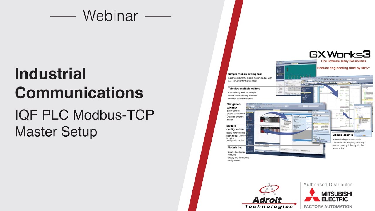 Industrial Communications - iQF PLC Modbus-TCP Master Setup