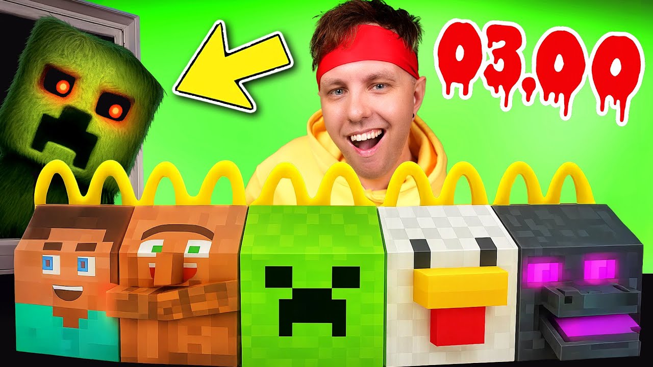 ÄT INTE MINECRAFT HAPPY MEALS KL 03.00 PÅ NATTEN