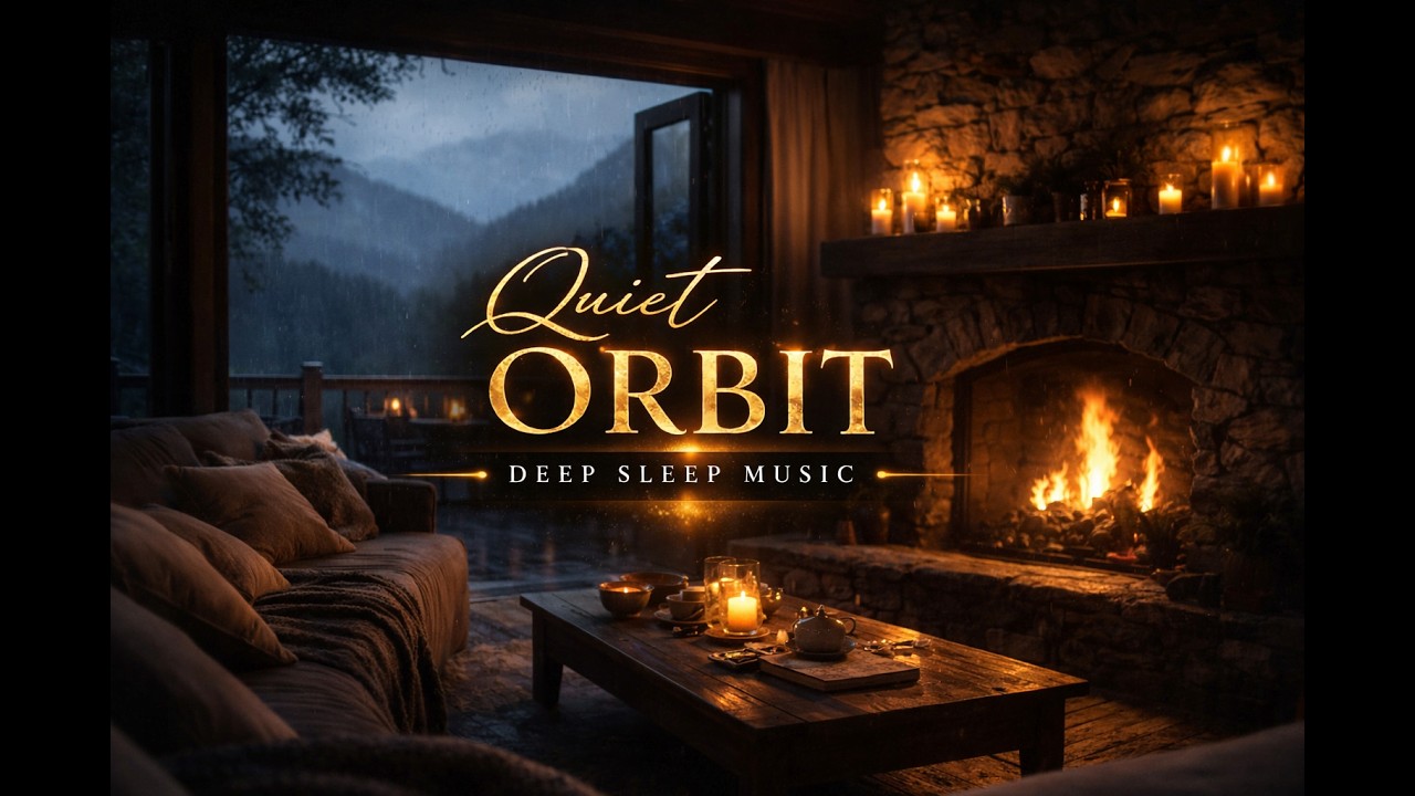Rain & Fireplace — Deep Relaxation