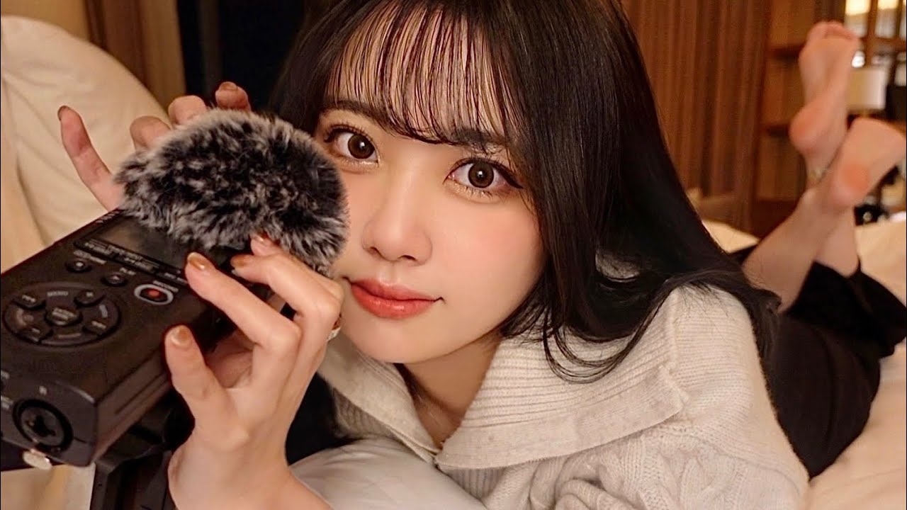 SUB✔︎)ASMR Засыпаем вместе в роскошном отеле😴
