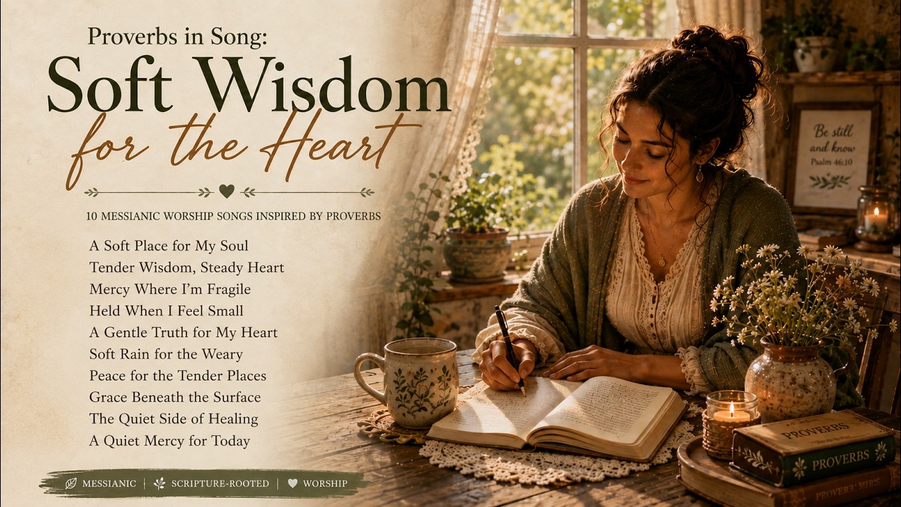 Proverbs in Song: Soft Wisdom for the Heart | 10 Messianic Worship Songs