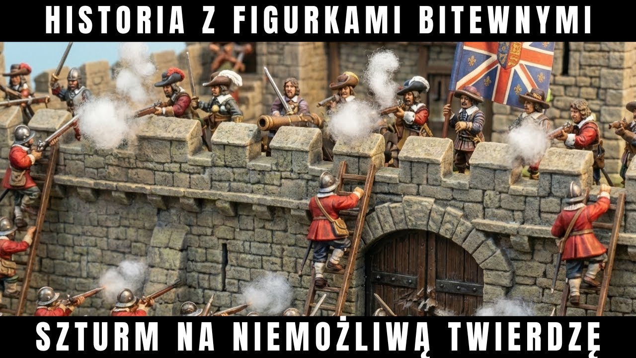3000 Ludzi Cromwella SZTURMOWAŁO Fortecę 5000 | 