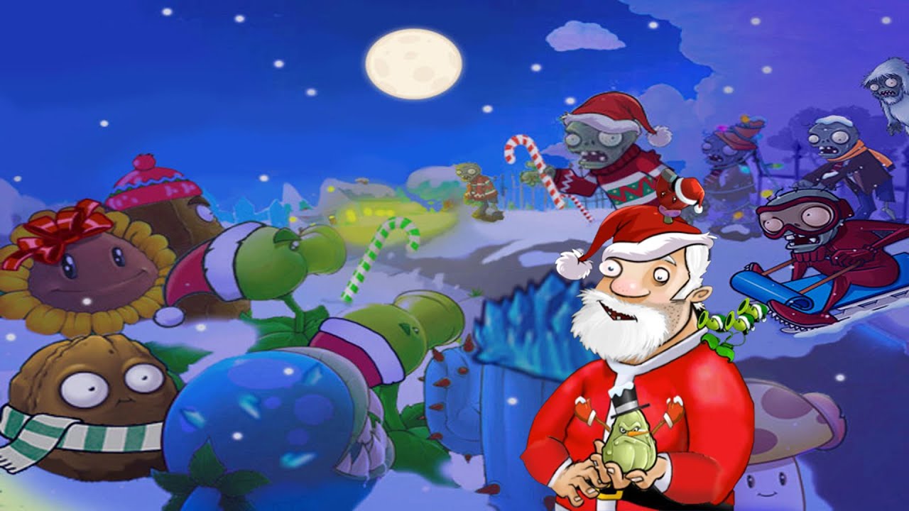Plants vs Zombies Christmas Edition (Remake) Mod Gameplay