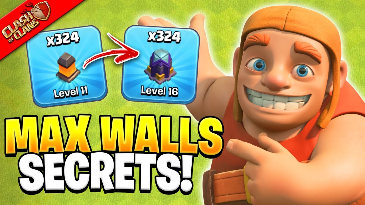 Секреты быстрого улучшения стен в Clash of Clans | Советы и рекомендации по быстрому увеличению с...