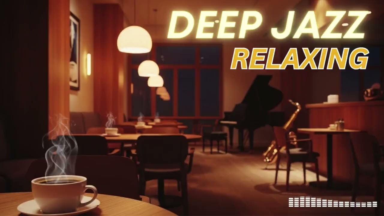 🧠 Relaxing Healing Jazz for Deep Focus, Work & Mental Reset
