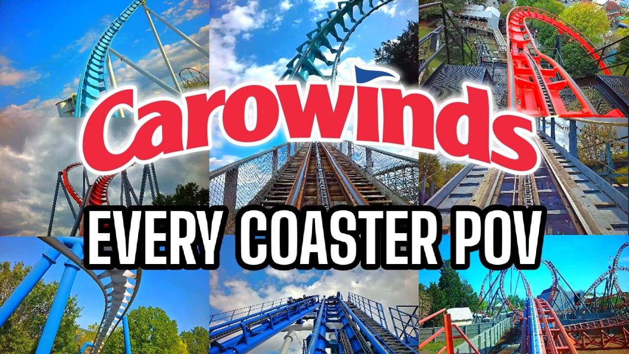 Every Roller Coaster at Carowinds POVs (2026 Edition)