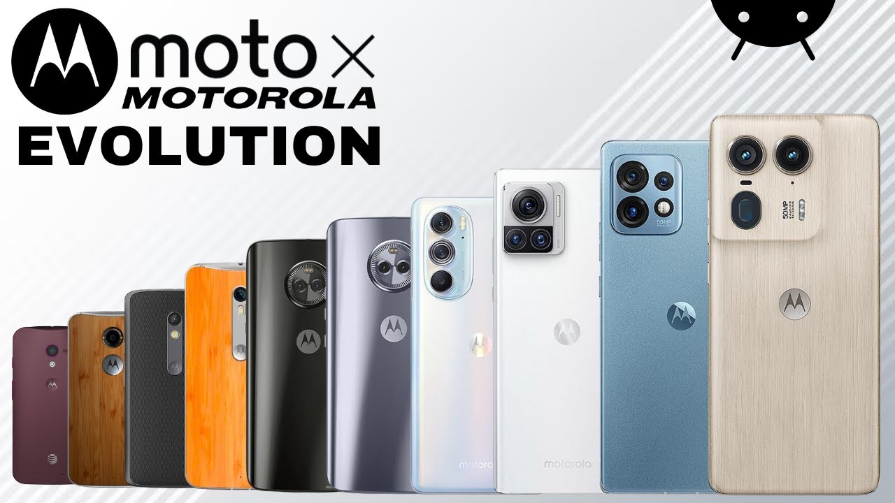 Evolution Of Motorola Moto X Series