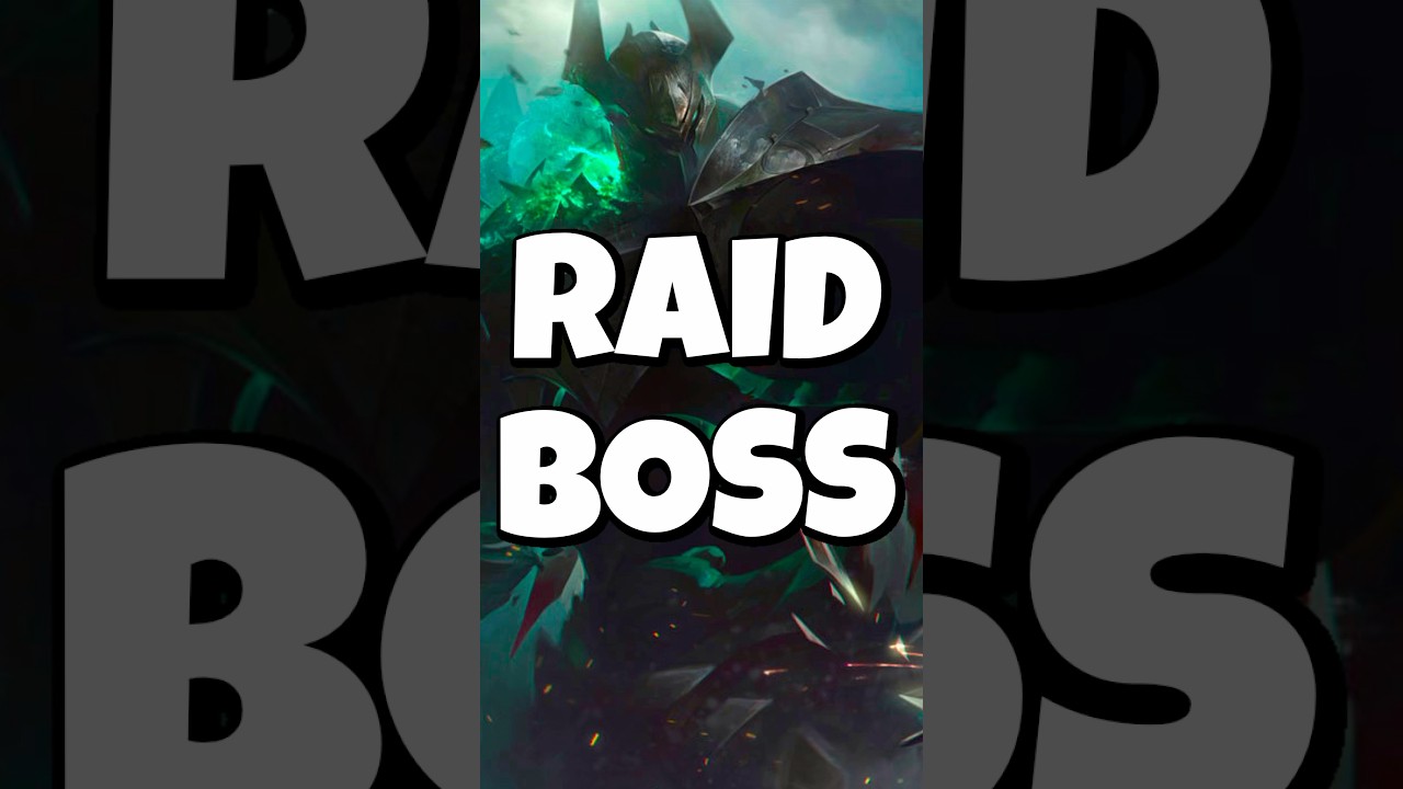 Mordekaiser the UNKILLABLE Raid Boss in Wild Rift?