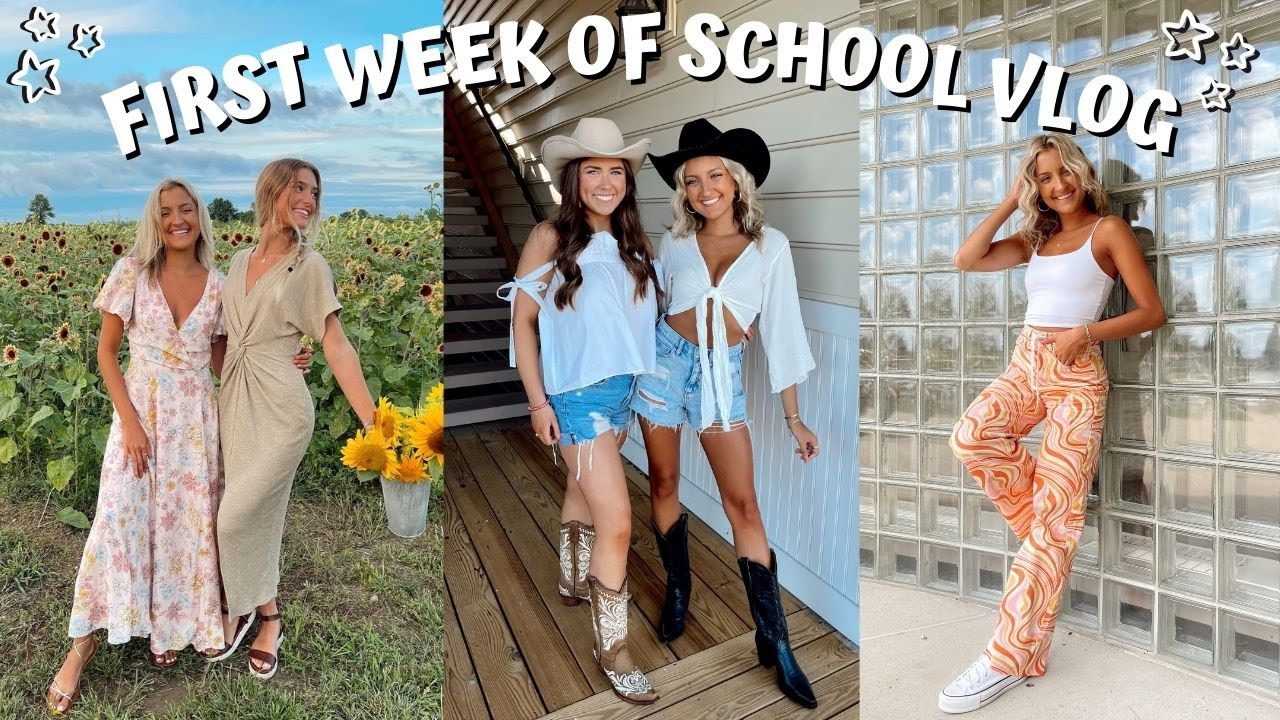 COLLEGE WEEK IN MY LIFE // first week of class, riley green concert + spontaneous nights w/ friends