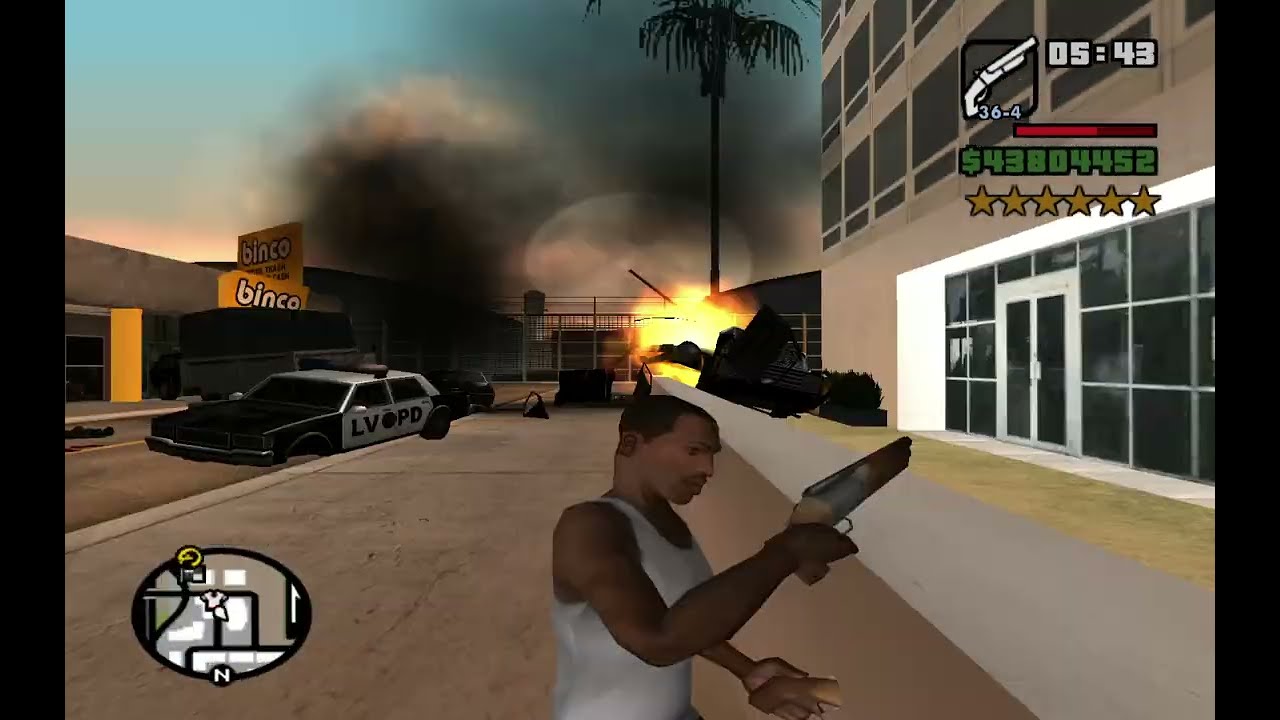 GTA San Andreas(with cheat codes)A Home in the Hills. PART 85