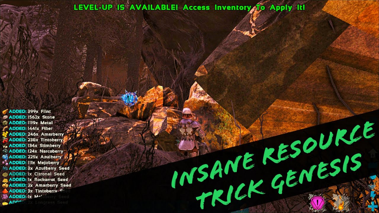 INSANE GENESIS RESOURCE AREA TRICK!!!