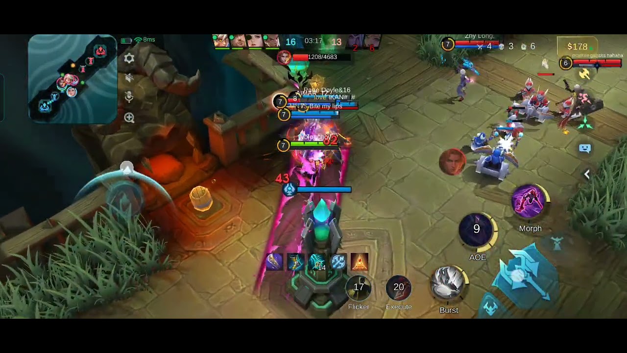 HANZO BRAWL GAMDPLAY