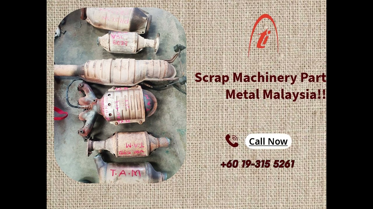 Got unused or scrap machinery parts metal lying around? Not sure how to dispose of it properly? 🔥⚙️