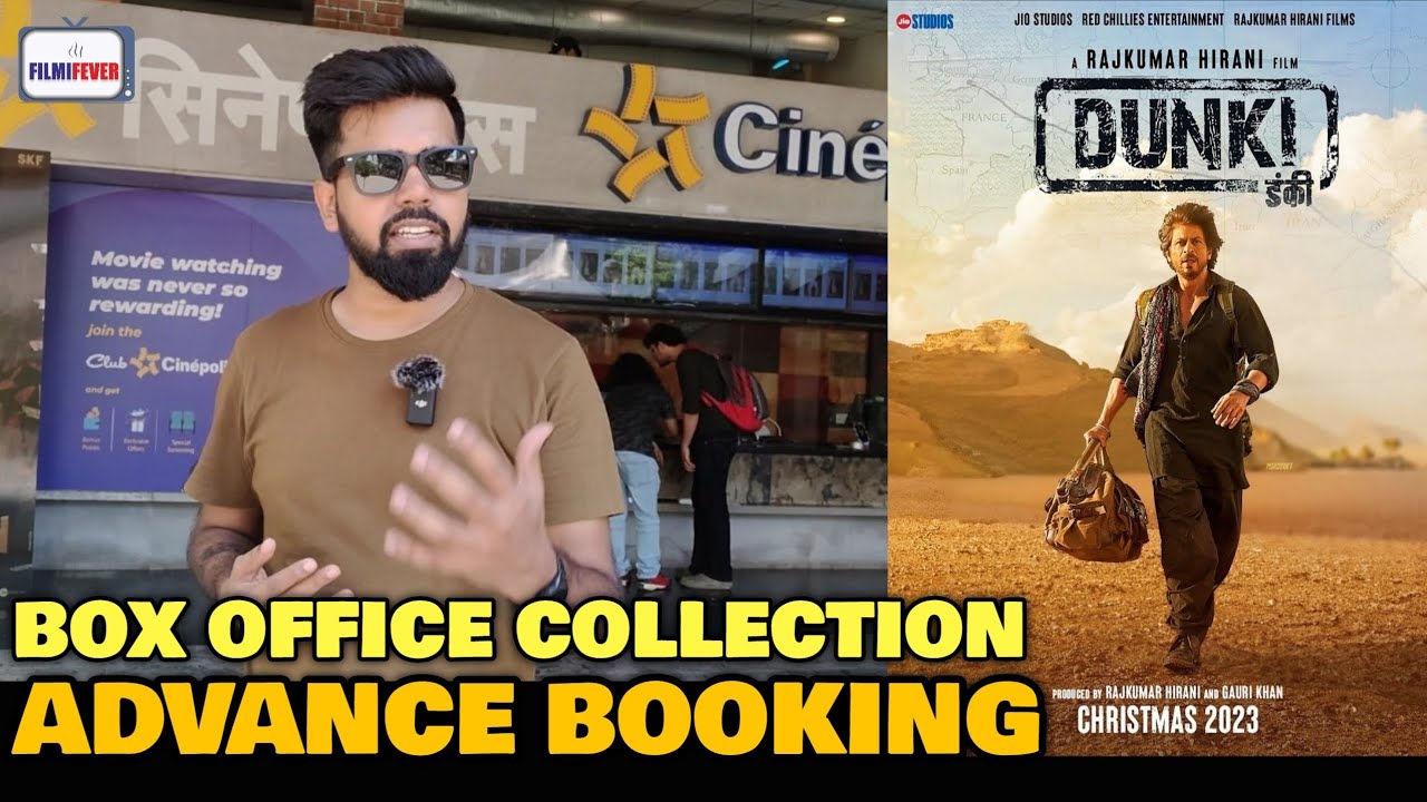 Dunki ADVANCE BOOKING Box Office Collection | Opening Day | Total Screen Count