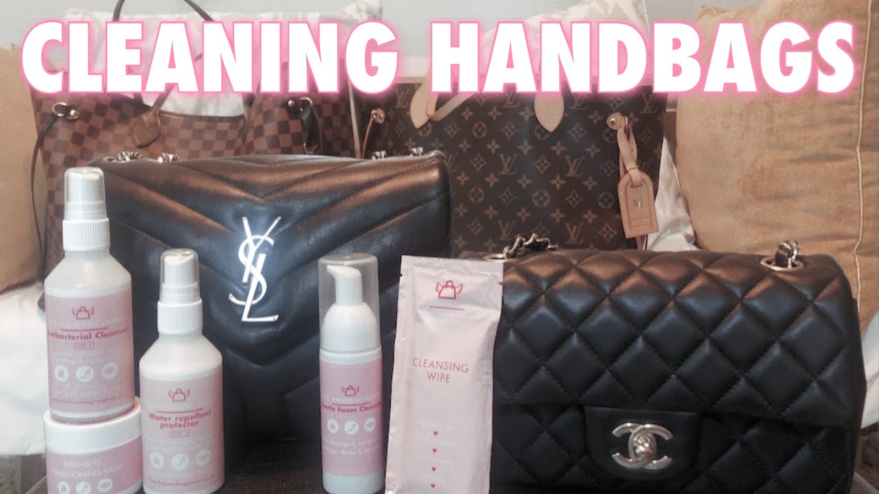HOW TO: CLEAN YOUR HANDBAGS (CANVAS, CALFSKIN, LAMBSKIN, VACHETTA) | Mimi Le