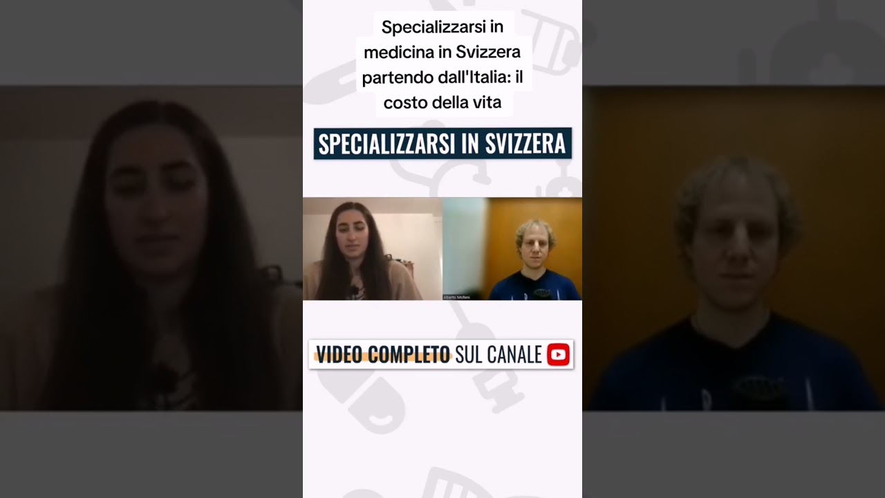 Il costo della vita per specializzarsi in Svizzera