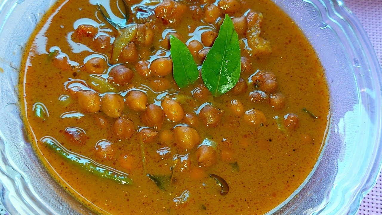 നാടൻ വറുത്തരച്ച കടല കറി/varutharacha kadala curry