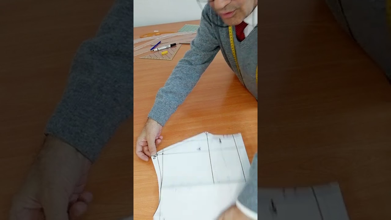Erkek Ceket Kesimi - 60 Beden