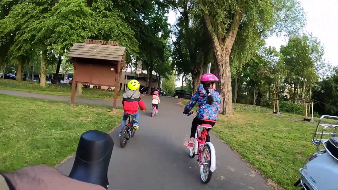 Cycling in The Netherlands | Park Vlaskamp Bicycle Ride | Mariahoeve | Bezuidenhoutseweg