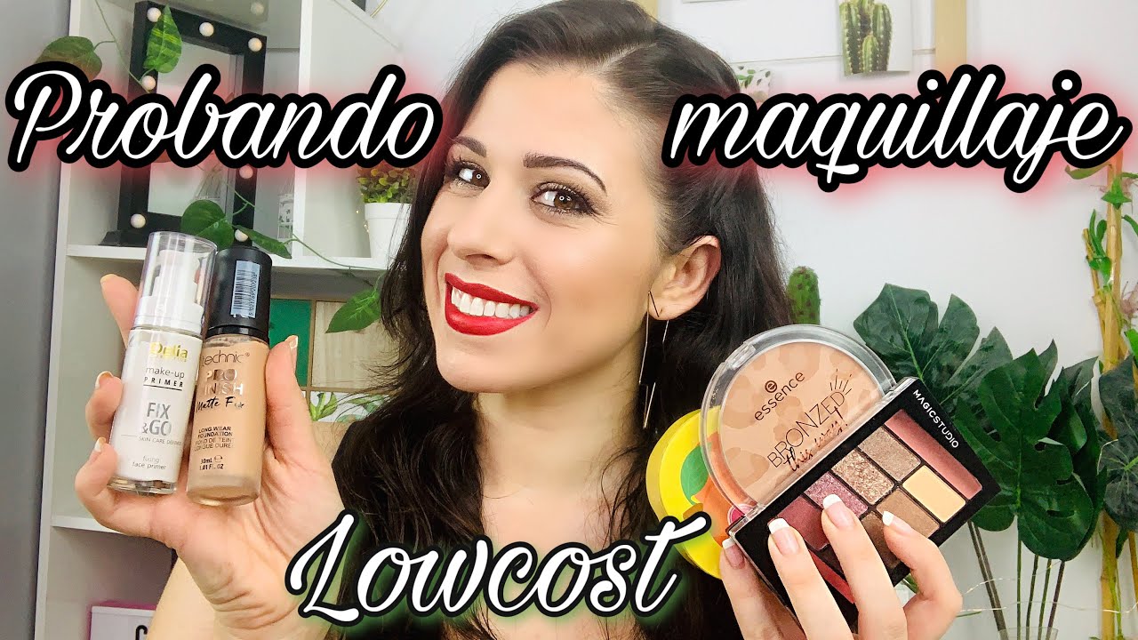 MAQUILLAJE LOWCOST a prueba! NOVEDADES ! Technic, Essence, Delia, Magic Studio, Catrice, Kiko y más!