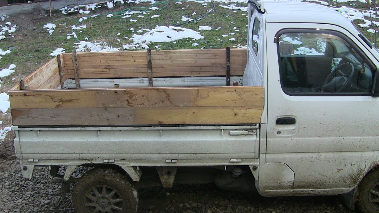 suzuki cary მარტივად უკანა ბორტების დამატება