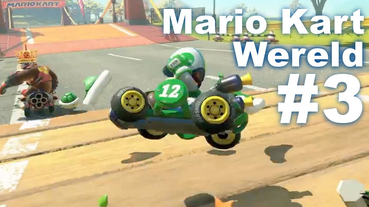 mario kart wereld #3 we hebben een probleem!!! gevonden??