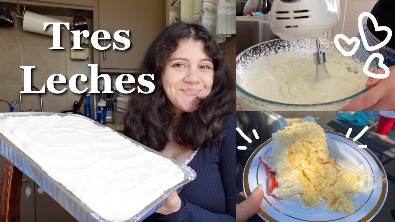 easy homemade tres leches cake! 🎂