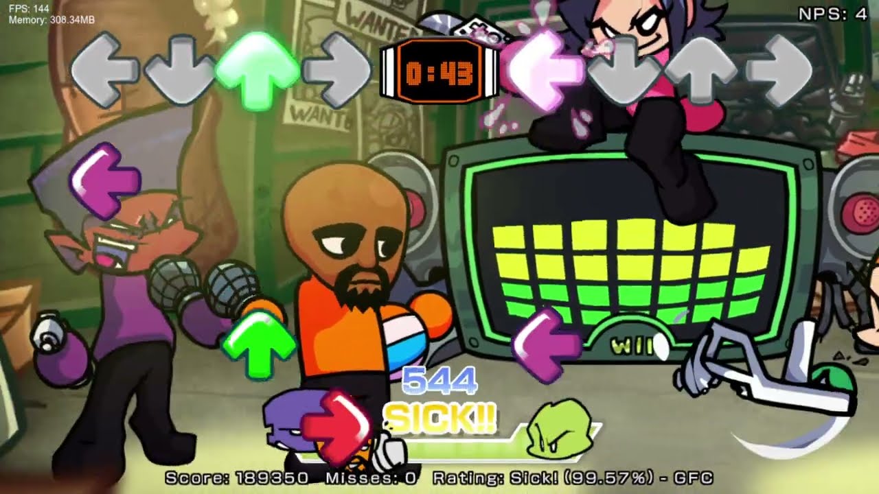 Wii Funkin' - Vs Matt V3 - 3hot by TheOnlyVolume - (FC)