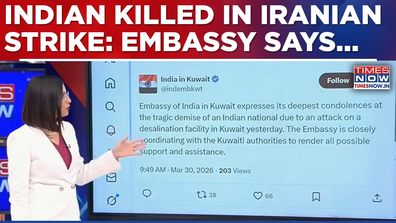 Iran Strike Hits Kuwait Facility,  Indian Worker Killed As Tehean Hits Desalination Plant, Watch!