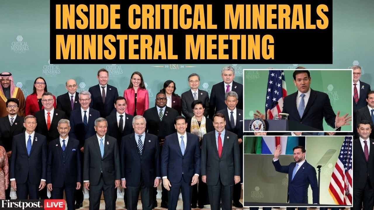 LIVE: Marco Rubio, JD Vance Open Critical Minerals Ministerial Meeting