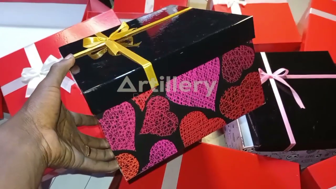 Val themed boxes 