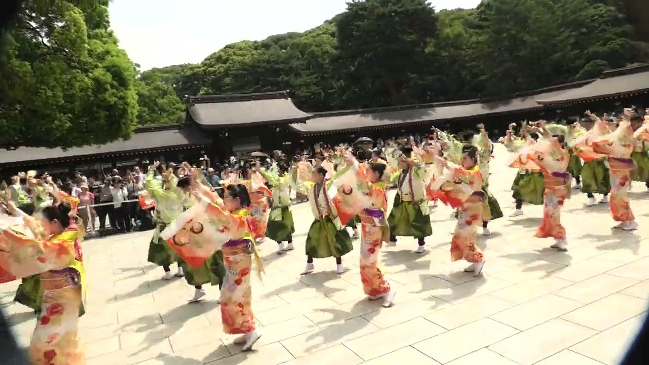 2025.原宿表参道元氣祭(明治神宮奉納よさこい)よんでんグループ
