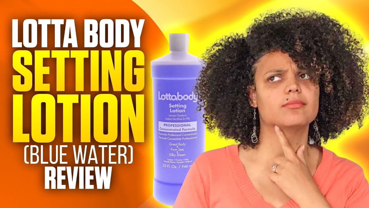 Best Way To Use Lotta Body Setting Lotion On Curly Hair - Product Review | Curls By Sharlene