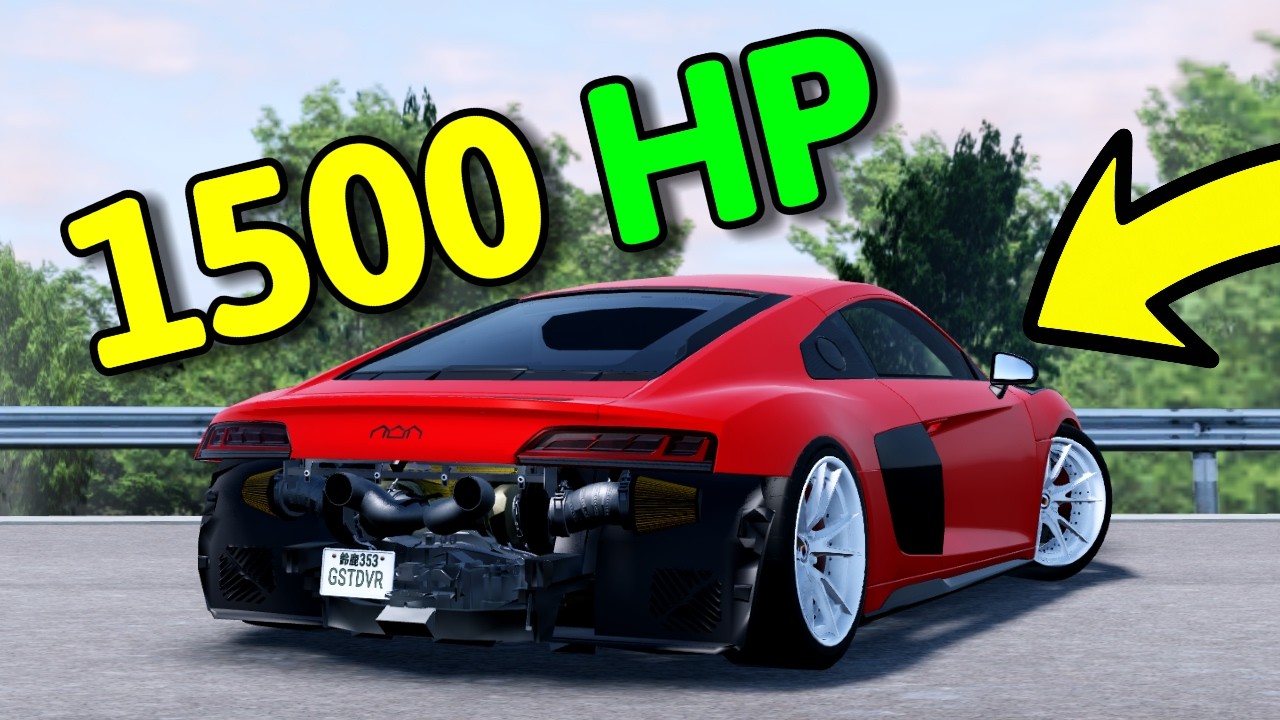 Я построил САМЫЙ БЫСТРЫЙ R8 в Ghost Drivers
