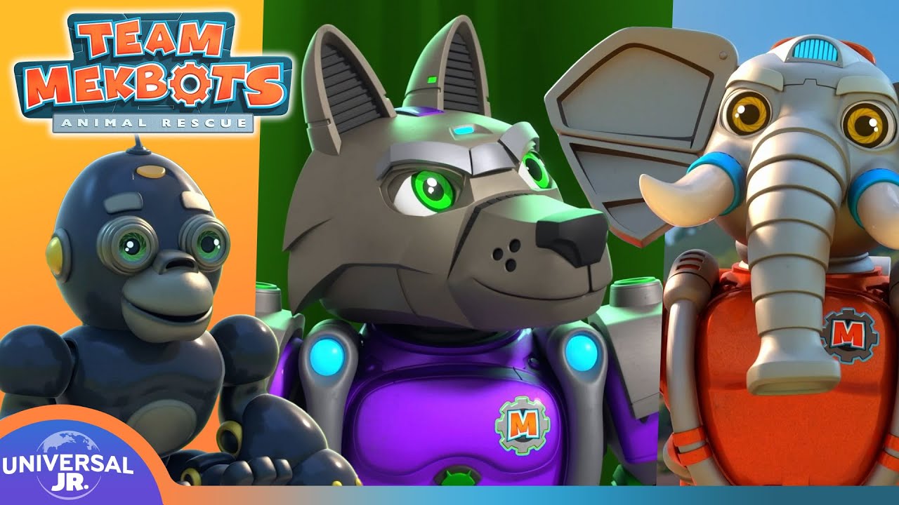 NEW GADGETS?? Top 5 Inventions in TEAM MEKBOTS ANIMAL RESCUE