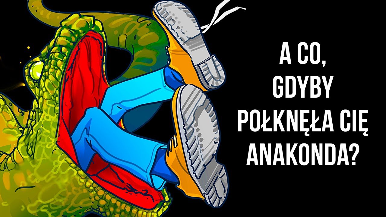 Jakie to uczucie być połkniętym przez anakondę