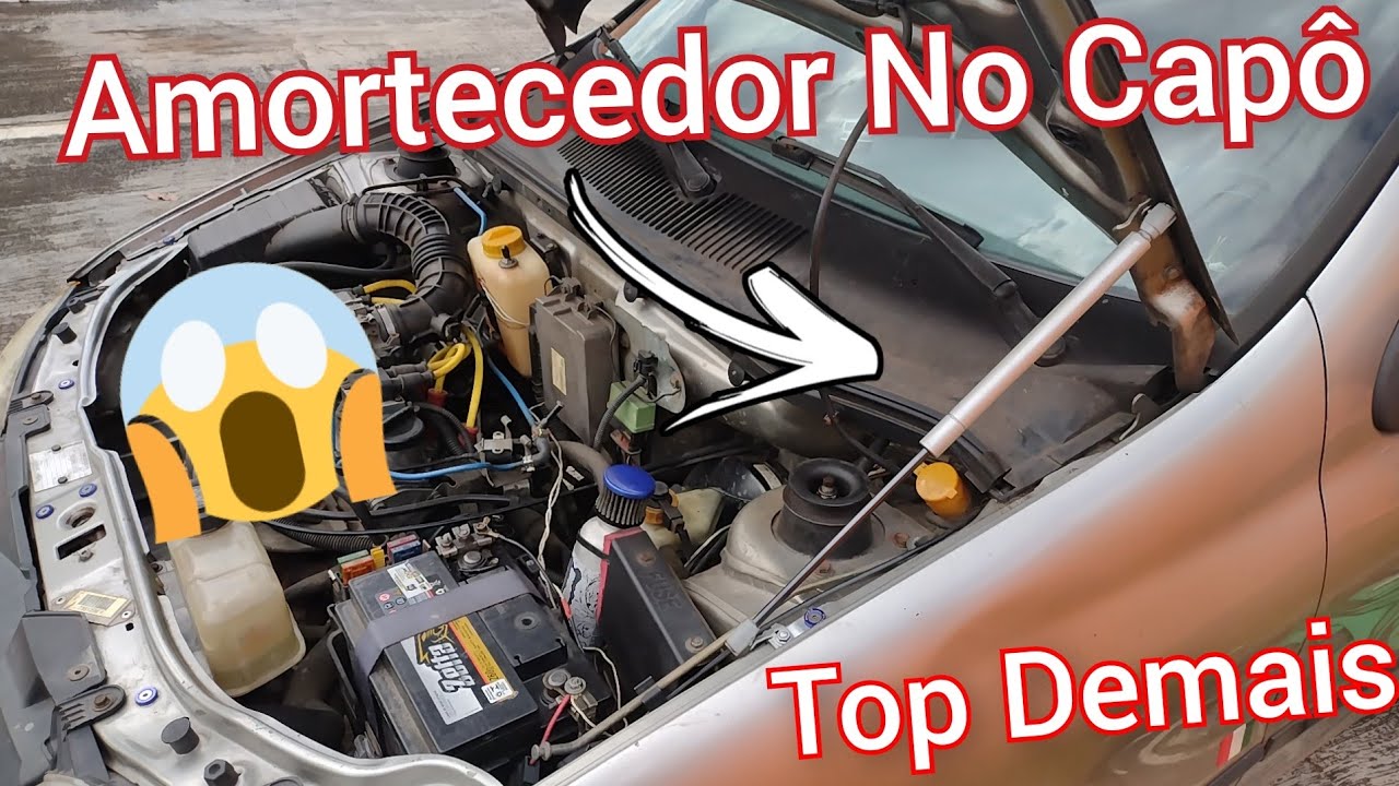 Como Colocar Amortecedor De Porta Malas No Capô Do Carro