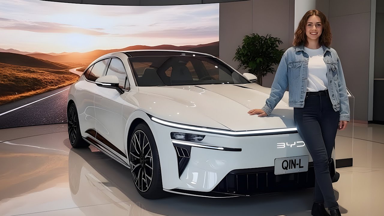 Первый взгляд на BYD Qin L EV 2026 года – худший кошмар Tesla уже здесь!