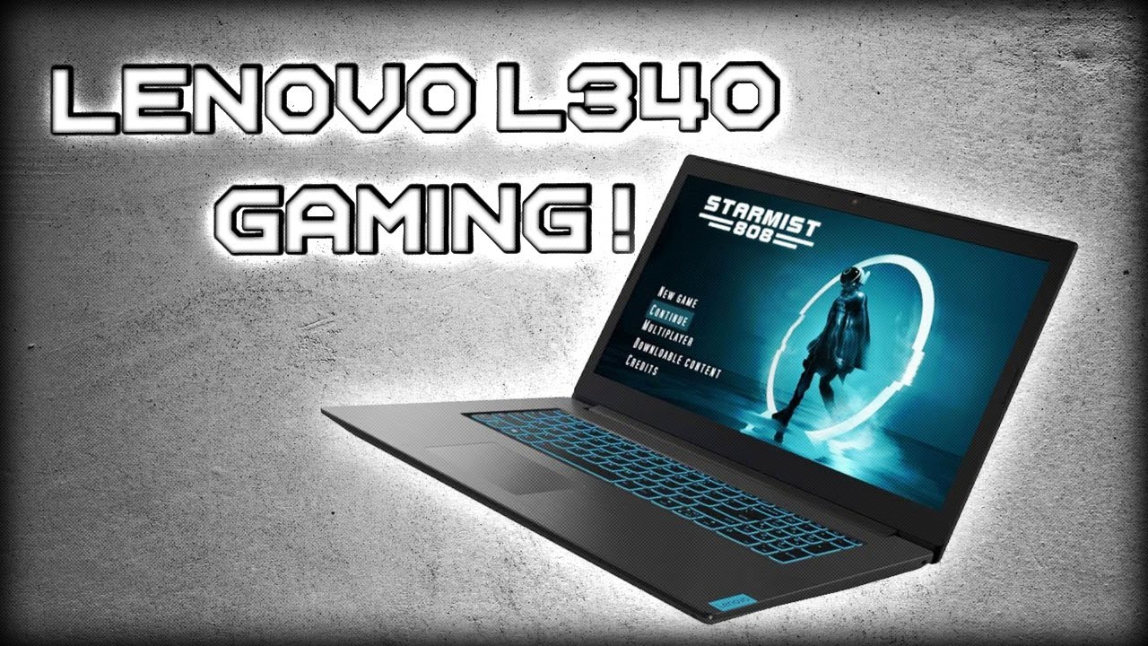 Lenovo Ideapad L340 Gaming ! Un PC portable GAMER à moins de 1000€