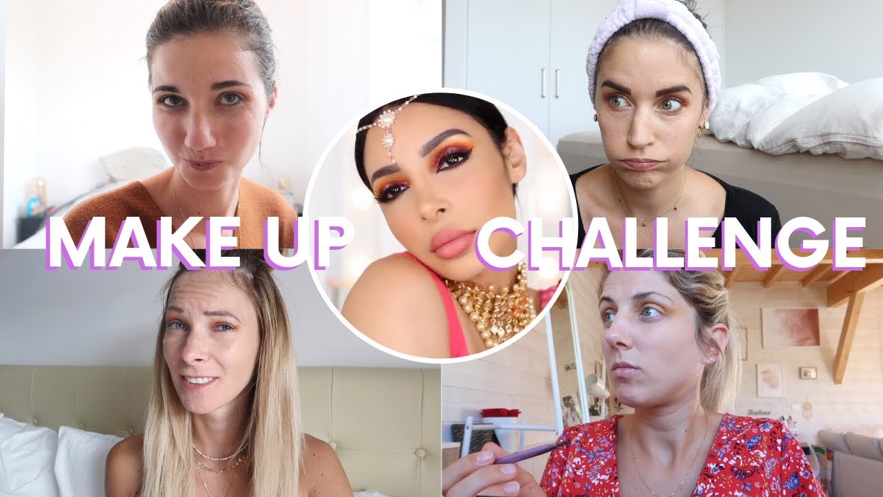LES COPINES: challenge make up SANANAS