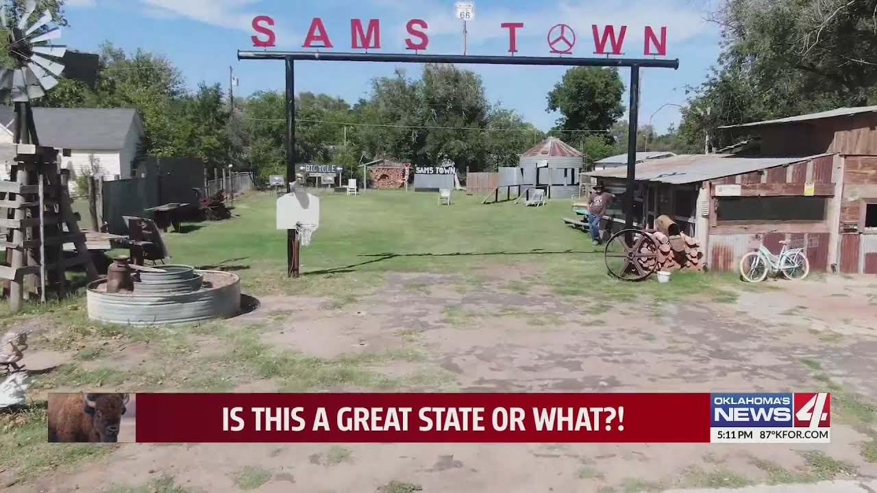 A Route 66 attraction with a Dust Bowl feel in Erick, OK